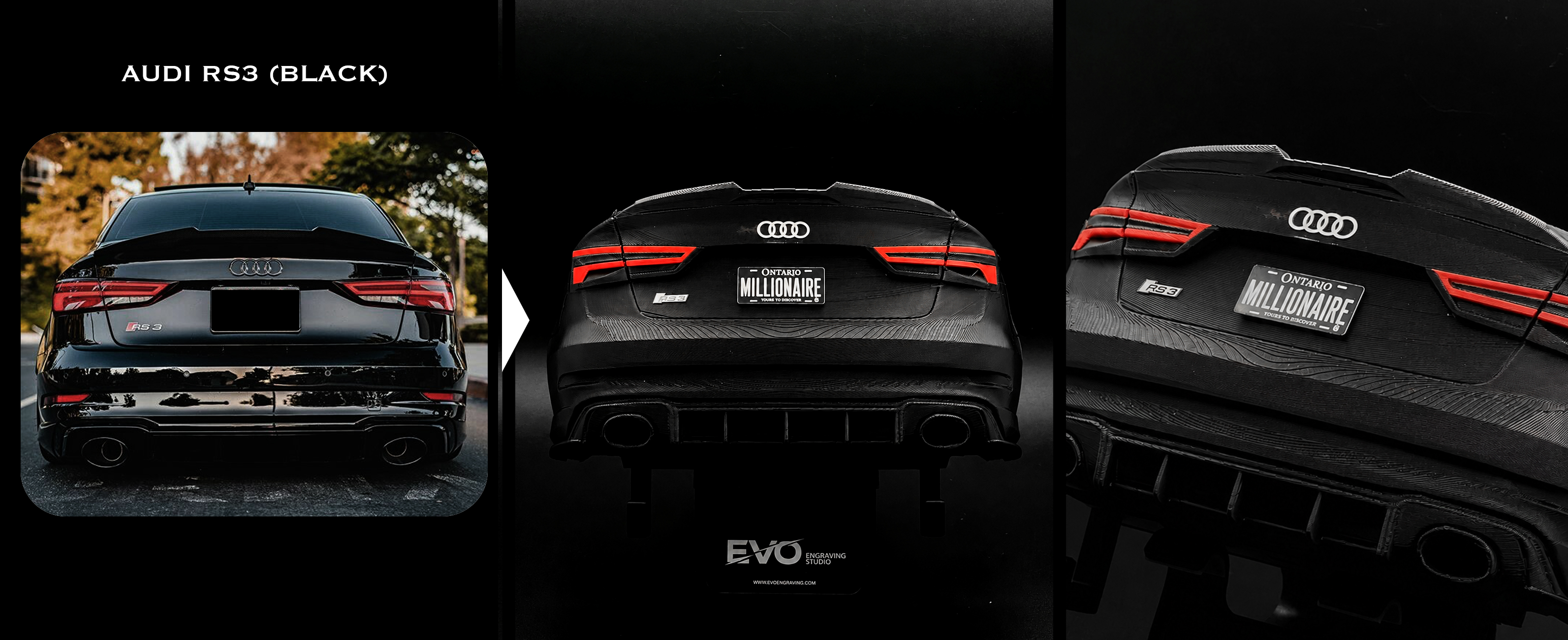 audi rs3 (black) b