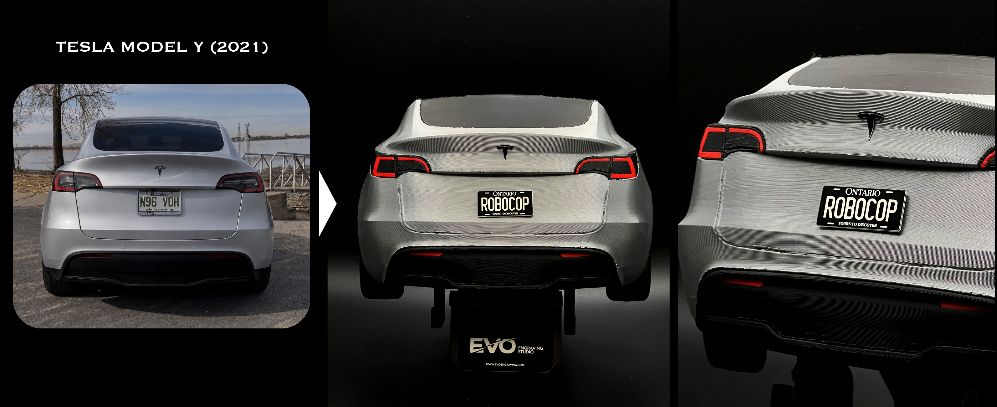tesla model y silver